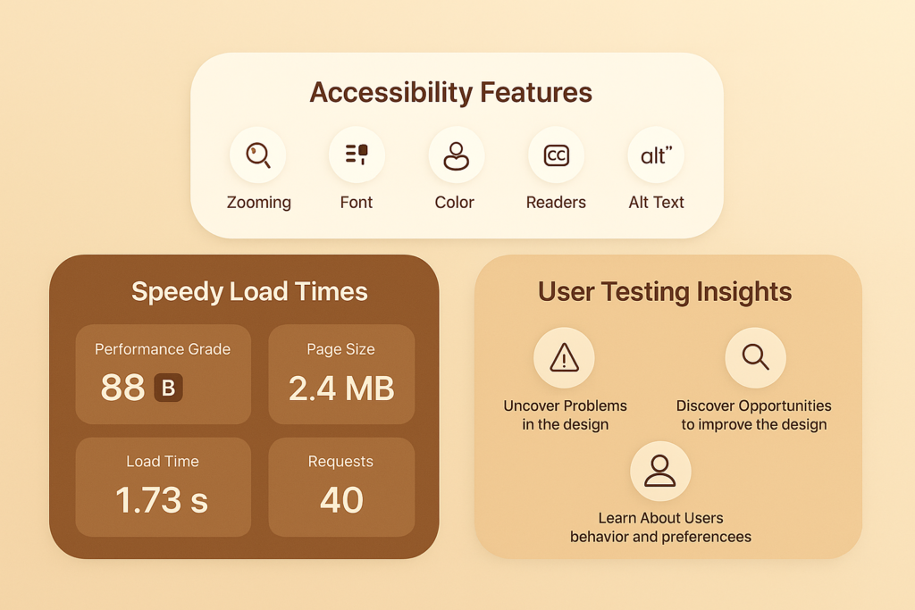 UI UX Elements Web Design Excalt Technology
